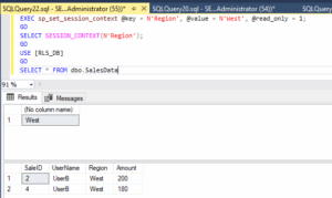 Row-Level Security (RLS) in SQL Server – Detailed Guide | DBA park