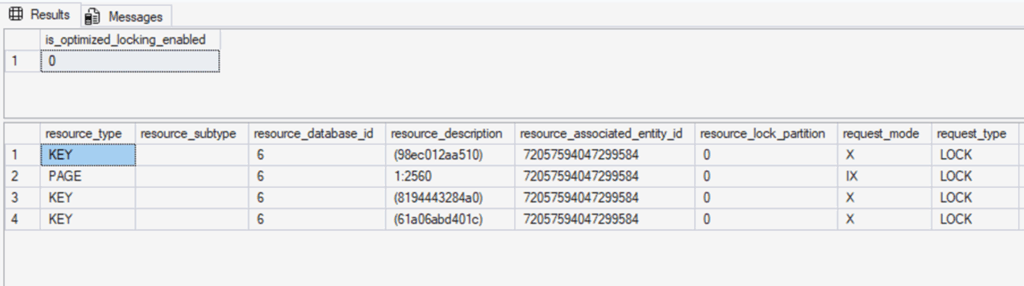 Traditional locking example